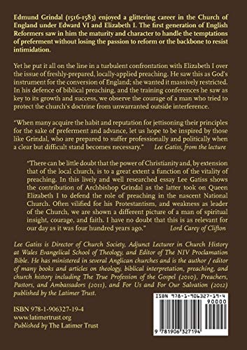 Edmund Grindal: The Preacher's Archbishop,Used