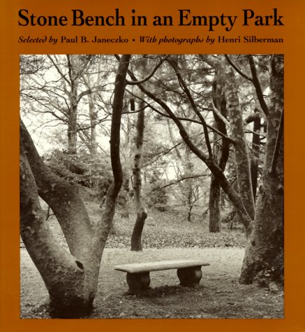 Stone Bench In An Empty Park,New