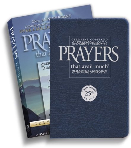 Prayers That Avail Much: 25Th Anniversary Commemorative Leather Edition, Navy