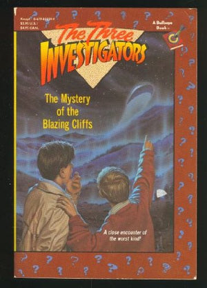 The Mystery of the Blazing Cliffs (Three Investigators, No. 32),Used