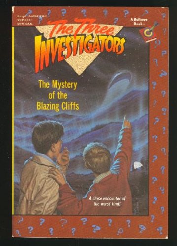 The Mystery of the Blazing Cliffs (Three Investigators, No. 32),Used