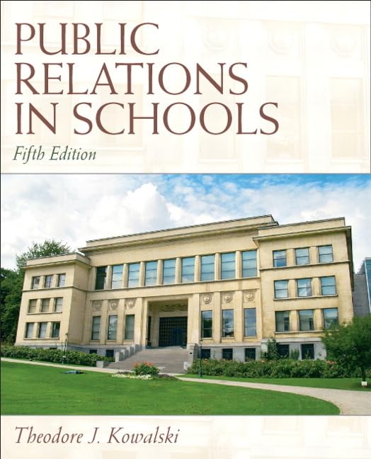 Public Relations in Schools,New