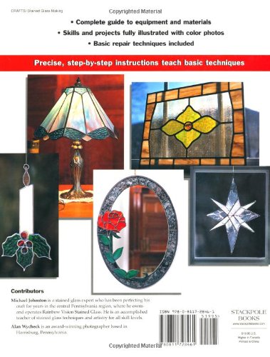 Basic Stained Glass Making: All the Skills and Tools You Need to Get Started (How To Basics) [Paperback] Eric Ebeling; Michael J,New