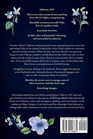 It All Comes Back To You: A Book Club Recommendation!