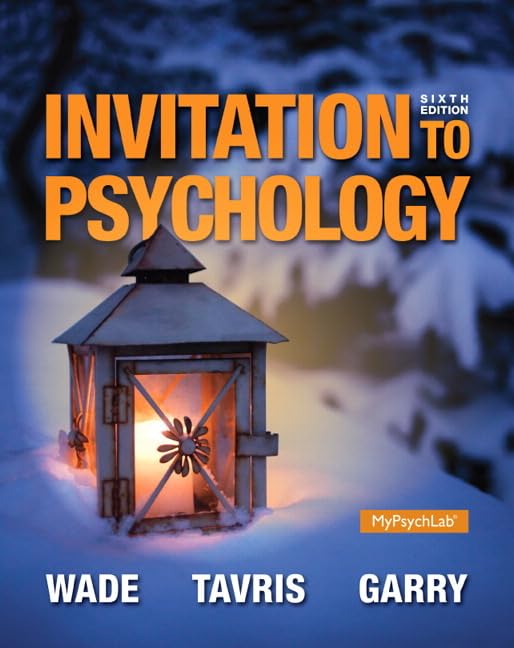 Invitation To Psychology (6Th Edition)
