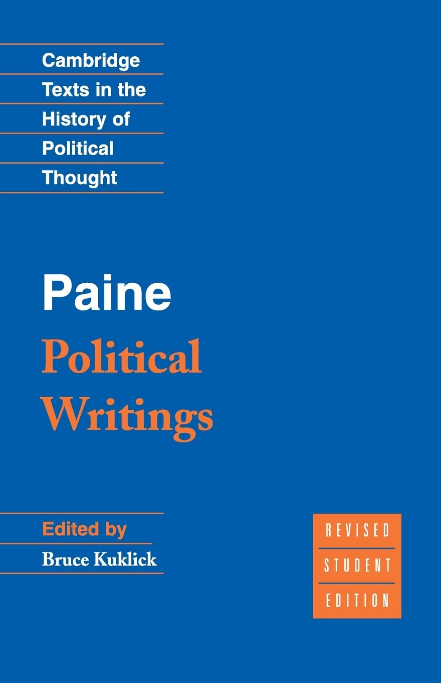Paine: Political Writings (Cambridge Texts in the History of Political Thought),Used