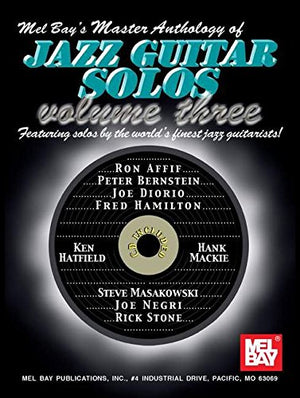 Master Anthology of Jazz Guitar Solos Volume 3,New