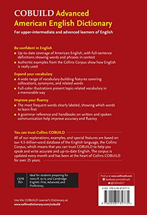 Collins COBUILD Advanced American English Dictionary,Used