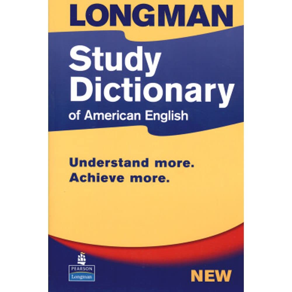 Longman, Study Dictionary of American English (First Edition),Used