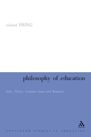 The Philosophy Of Education (Continuum Studies In Education (Paperback)),Used