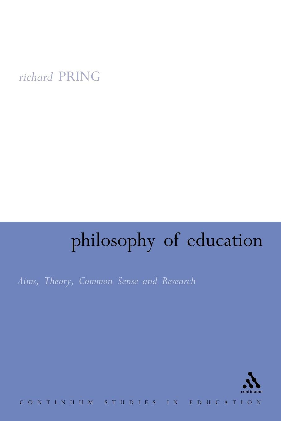 The Philosophy Of Education (Continuum Studies In Education (Paperback)),Used
