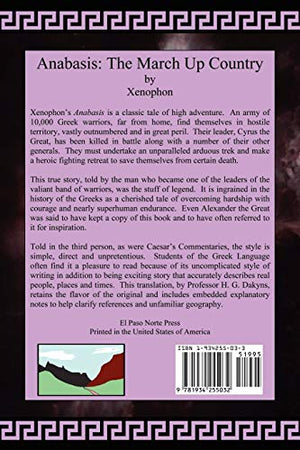 Anabasis: The March Up Country,Used