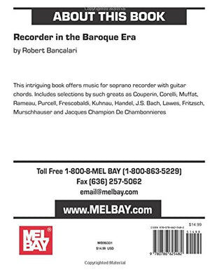 Recorder in the Baroque Era,Used