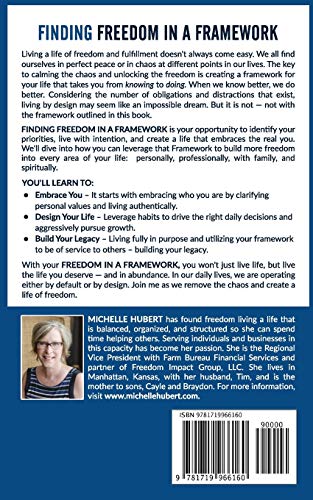 Finding Freedom In a Framework: Moving Out of Chaos and into Purpose,Used