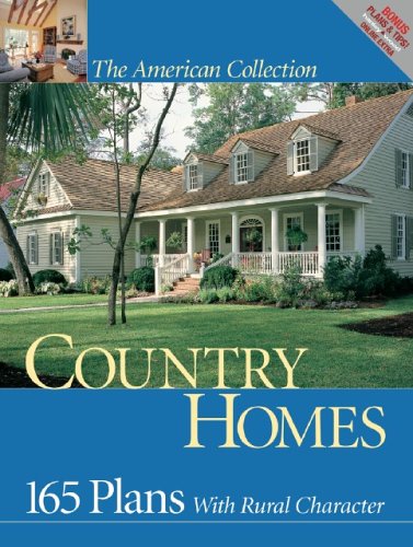 Country Homes: 165 Plans with Rural Character (American Collection),Used