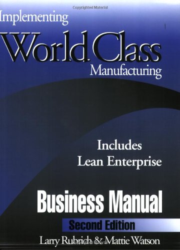 Implementing World Class Manufacturing: A Bridge to Your Manufacturing Survival,New
