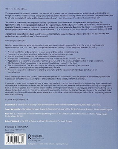 Effectual Entrepreneurship,New