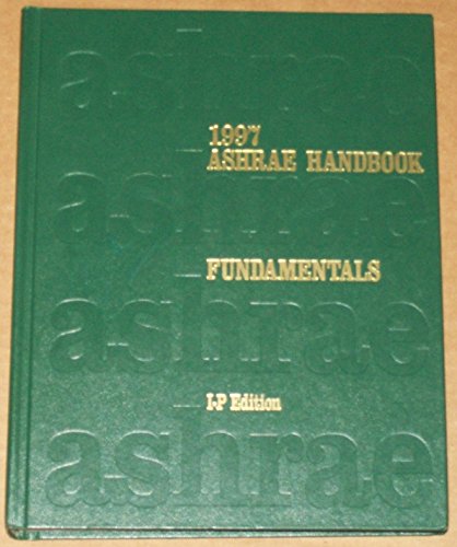 ASHRAE Handbook Fundamentals, 1997 (IP),Used