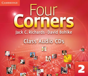 Four Corners Level 2 Class Audio CDs (3),Used
