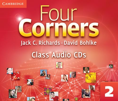 Four Corners Level 2 Class Audio CDs (3),Used