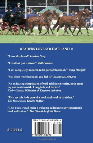 For the Love of the Horse, Volume III: Amazing True Stories About the Horses We Love,Used