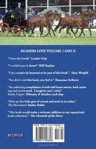 For the Love of the Horse, Volume III: Amazing True Stories About the Horses We Love,Used