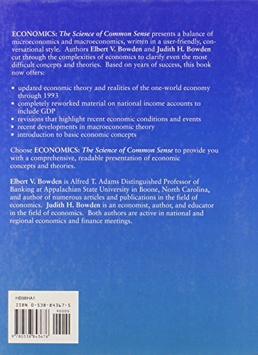 Economics: The Science of Common Sense,Used