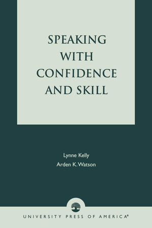 Speaking With Confidence and Skill,Used