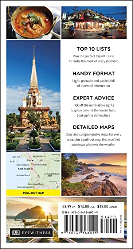 DK Eyewitness Top 10 Phuket (Pocket Travel Guide),Used