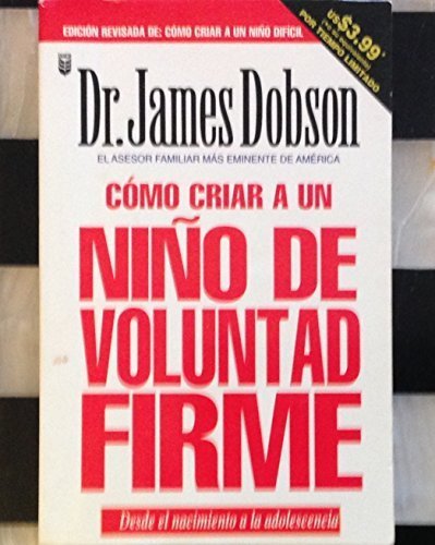 Como Criar a Un Nino De Voluntad Firme,Used