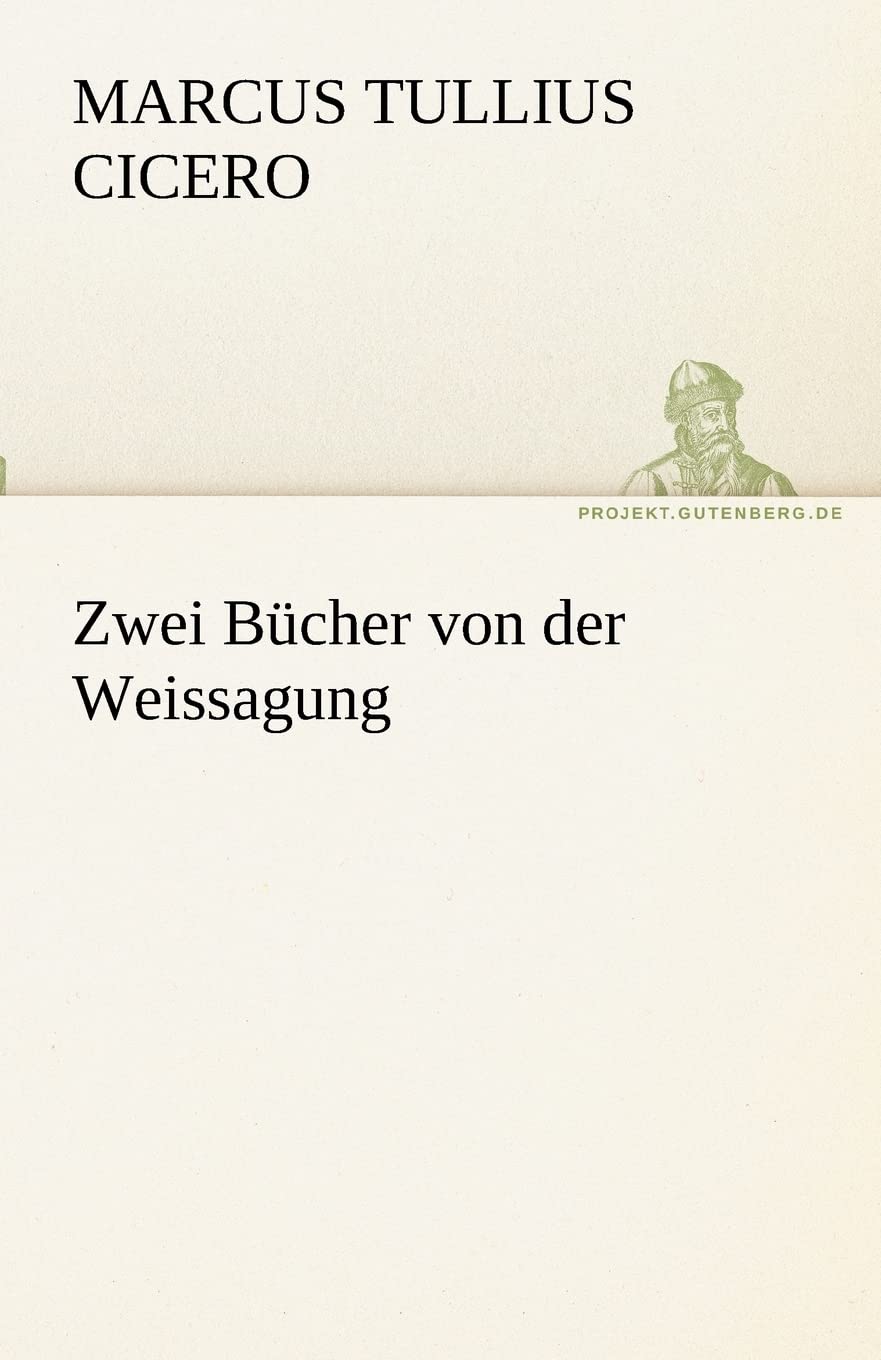 Zwei Bucher Von Der Weissagung (German Edition),Used