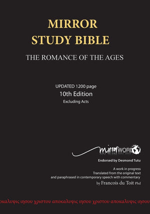 Mirror Study Bible  Paperback 1144 page, 10th Edition 7 X 10 Inch, Wide Margin.,Used