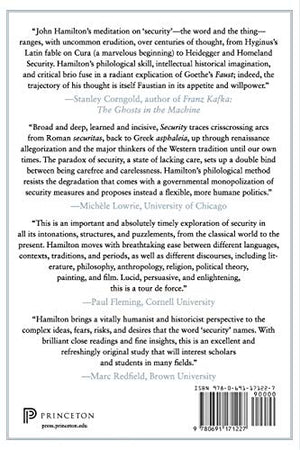 Security: Politics, Humanity, and the Philology of Care (Translation/Transnation, 34),Used