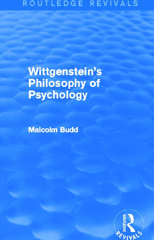 Wittgenstein's Philosophy of Psychology (Routledge Revivals),Used