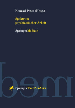Spektrum Psychiatrischer Arbeit (German Edition),Used