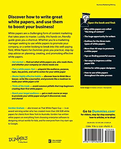 White Papers for Dummies,Used