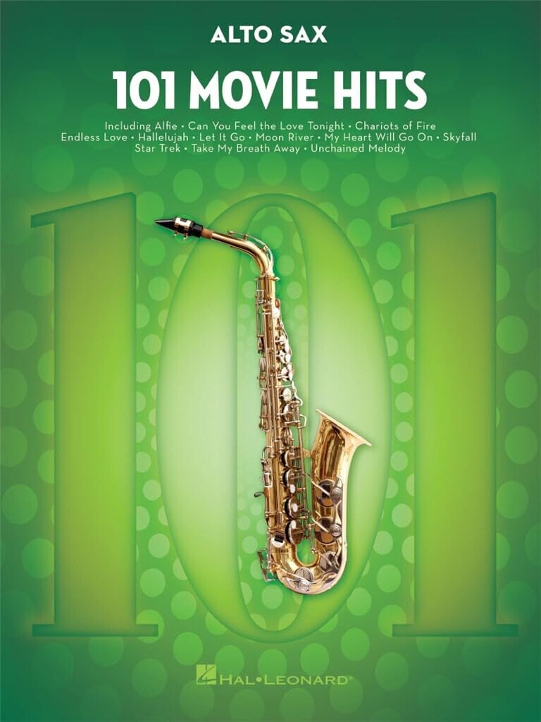 101 Movie Hits For Alto Sax,Used