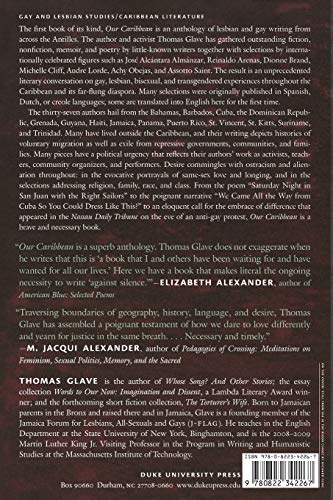 Our Caribbean: A Gathering Of Lesbian And Gay Writing From The Antilles,Used