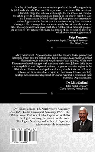 A Dispensational Biblical Theology,Used