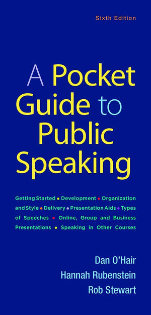 A Pocket Guide To Public Speaking