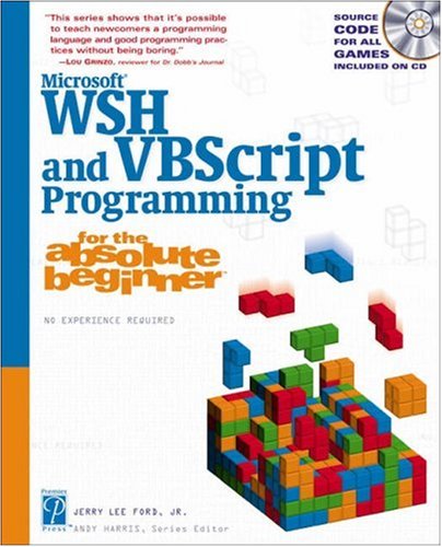Microsoft Wsh And Vbscript Programming For The Absolute Beginner,Used