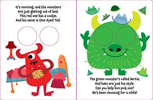 Multicolor Monsters: Finger Puppet Board Book,Used