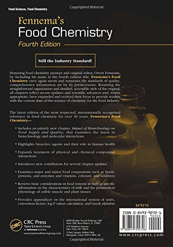 Fennema s Food Chemistry, Fourth Edition (Food Science And Technology)