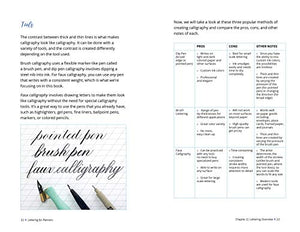 Lettering for Planners: A StepByStep Guide to Hand Lettering and Modern Calligraphy for Bullet Journals and Beyond (Learn Call,Used