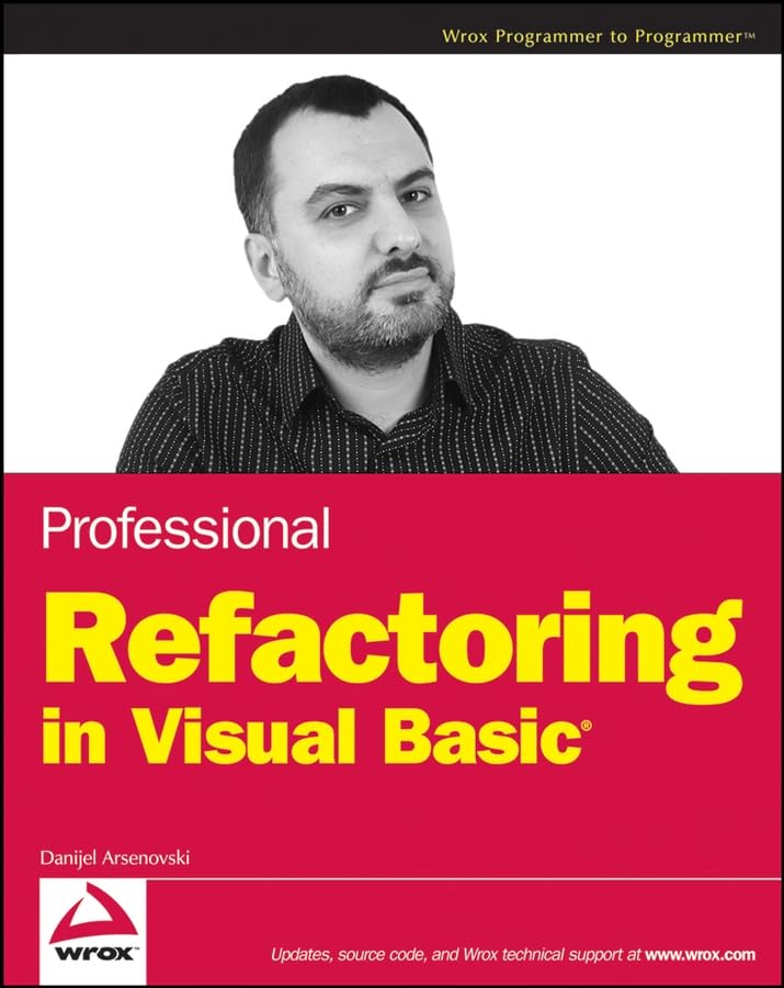 Professional Refactoring in Visual Basic (Programmer to Programmer),Used