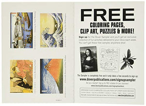 Japanese Prints: 16 Art Stickers (Dover Art Stickers)-new