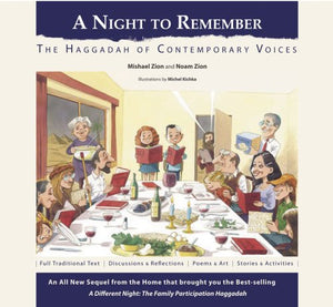A Night to Remember: The Haggadah of Contemporary Voices (Hebrew English) (English and Hebrew Edition),New