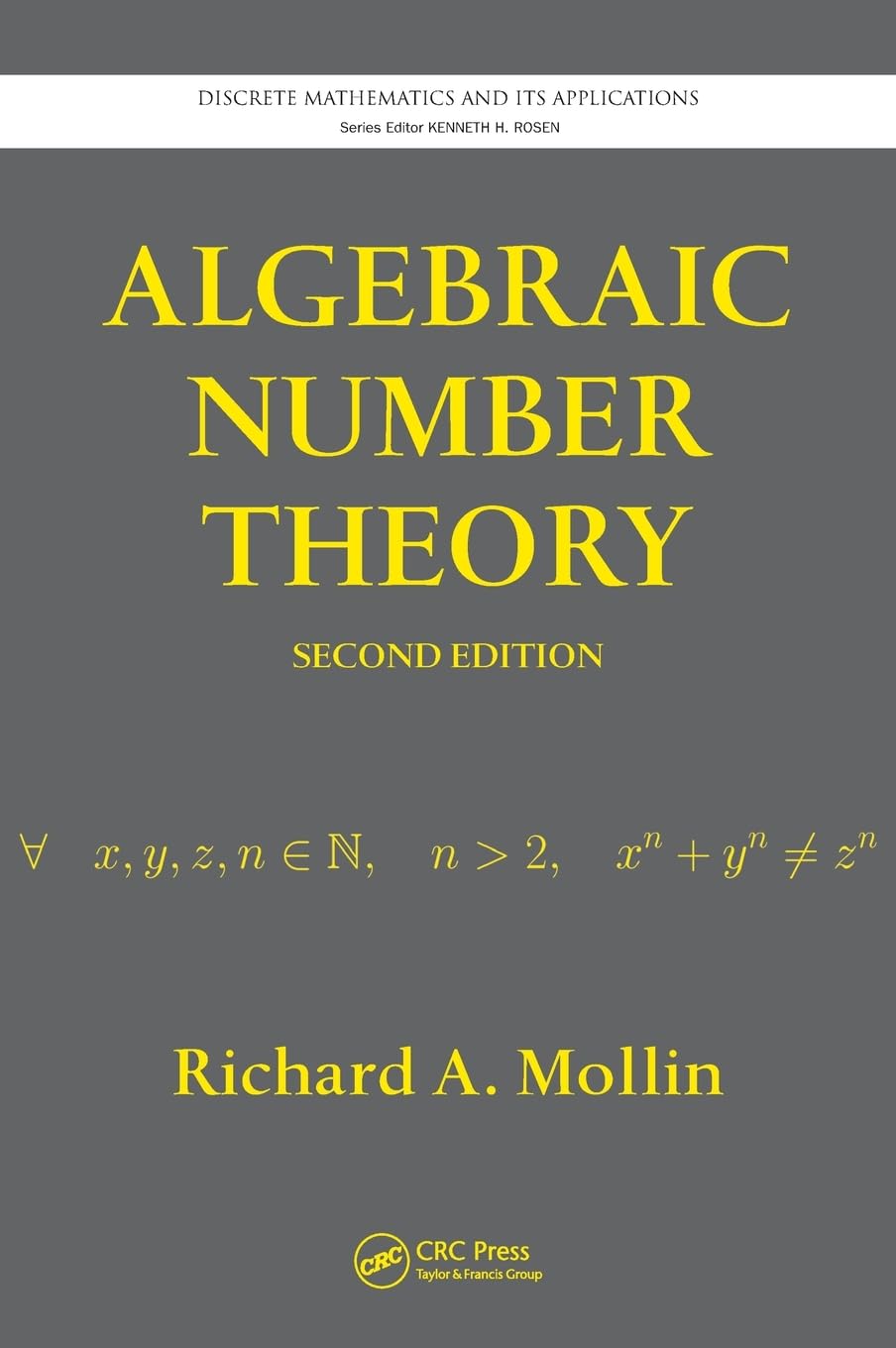Algebraic Number Theory (Discrete Mathematics and Its Applications),Used