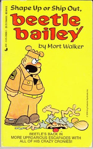 Shape Up Or Ship Out, Beetle Bailey-used