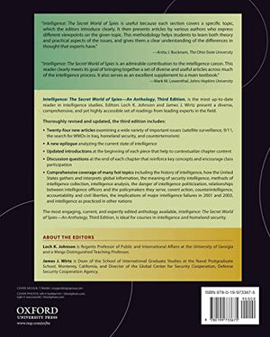 Intelligence: The Secret World Of Spies: An Anthology